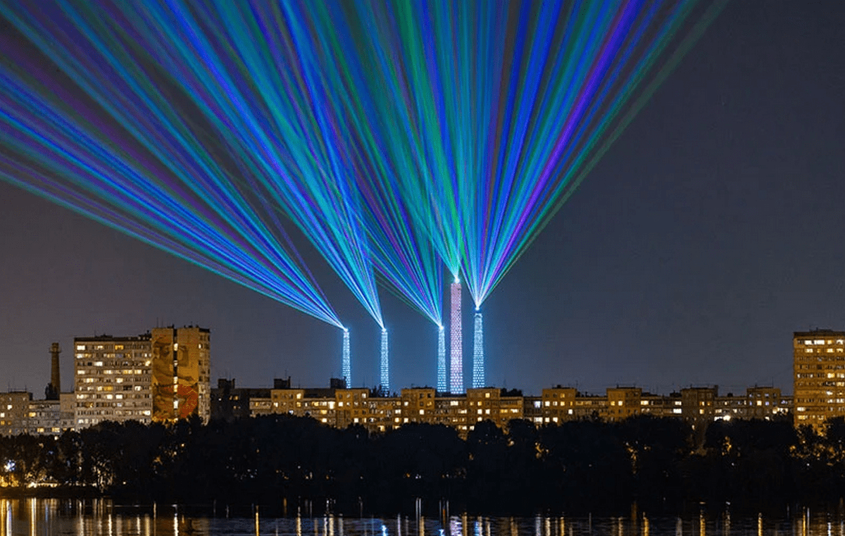 Dnipro Light Flowers попал в журнал Designboom - новости Днепра