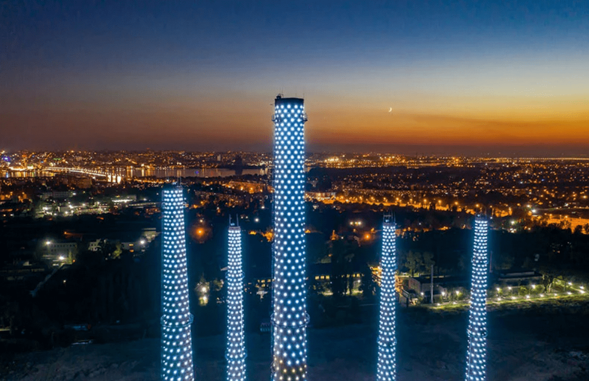 Dnipro Light Flowers попал в журнал Designboom - новости Днепра