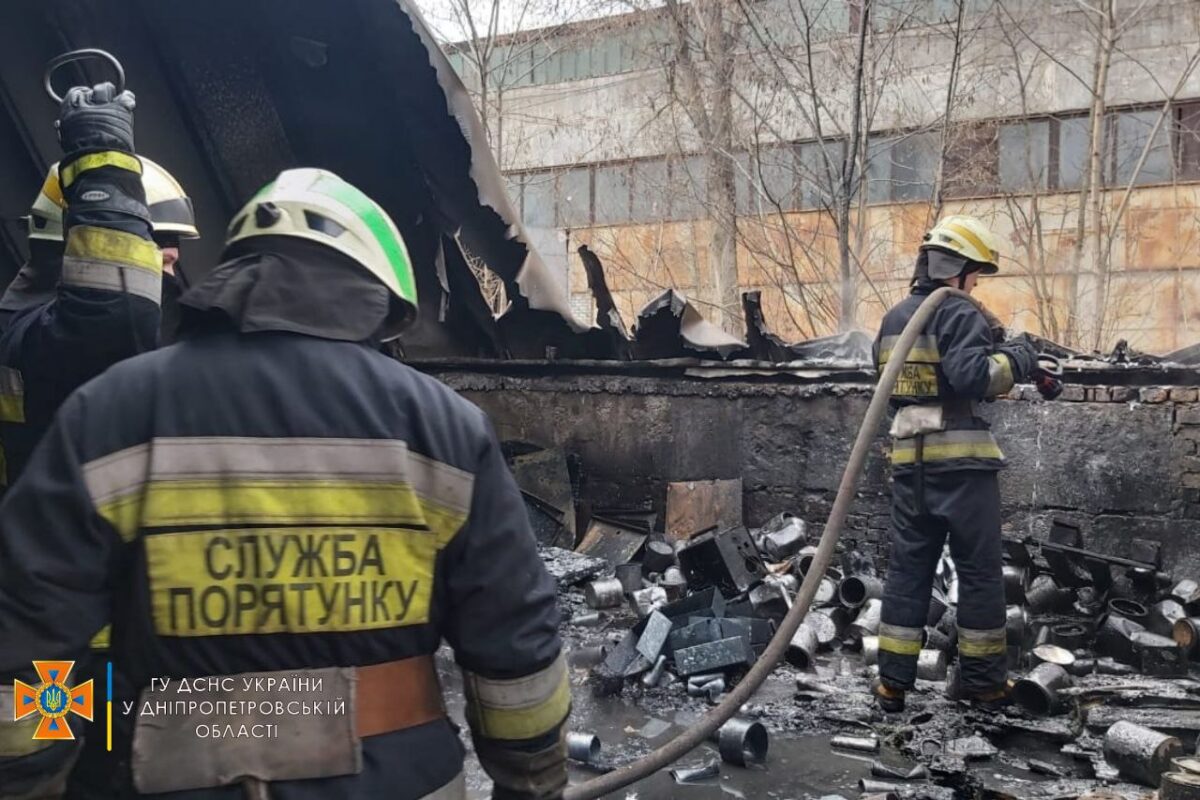 Пожар на левом берегу 22.02.22 (Фото, видео) - новости Днепра