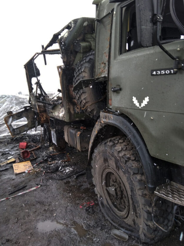 В 93-й бригаде показали разгромленную технику русских - новости Днепра