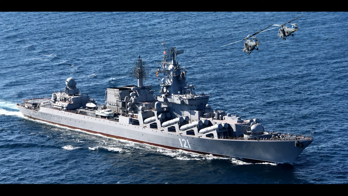 Пошел туда, куда послали: подбитый ВСУ крейсер "Москва" утонул