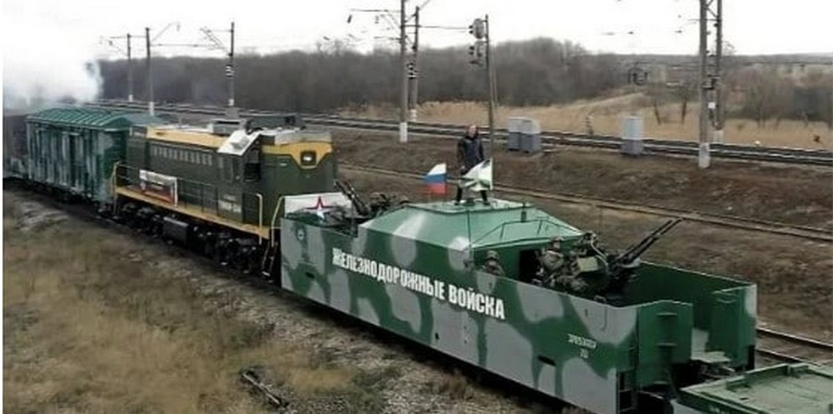 Взрыв бронепоезда в Мелитополе - Наше Мисто