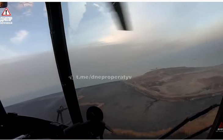 Эксклюзивное видео полета вертолетов в Мариуполь - Наше Мисто