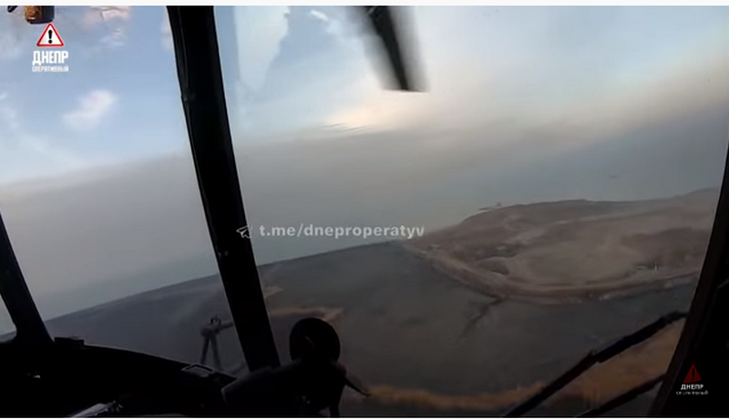 Эксклюзивное видео полета вертолетов в Мариуполь - Наше Мисто