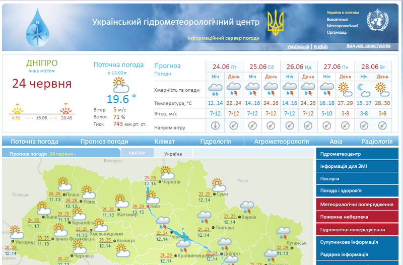 Гроза в Днепре - Наше Мисто