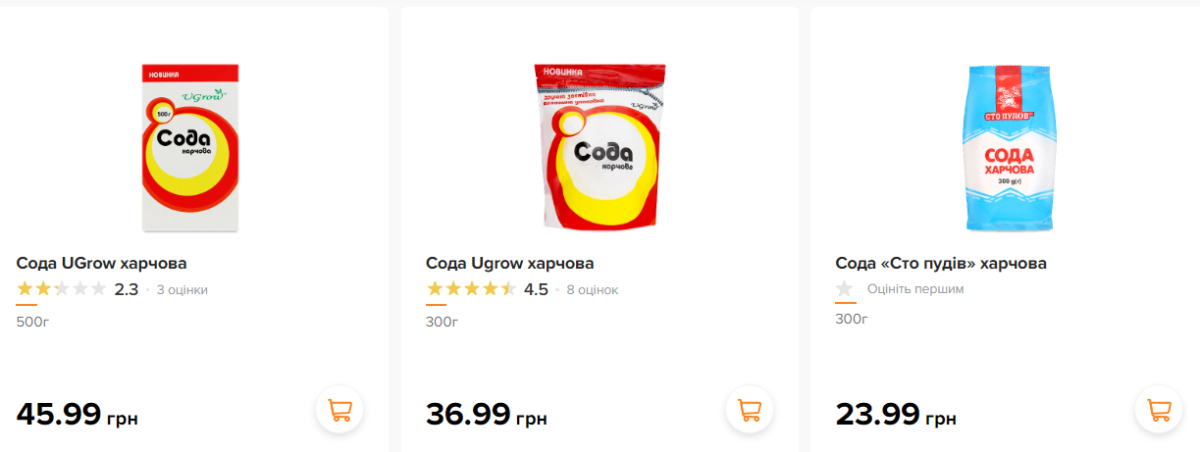 Сколько стоят соль, сода и уксус - Наше Мисто