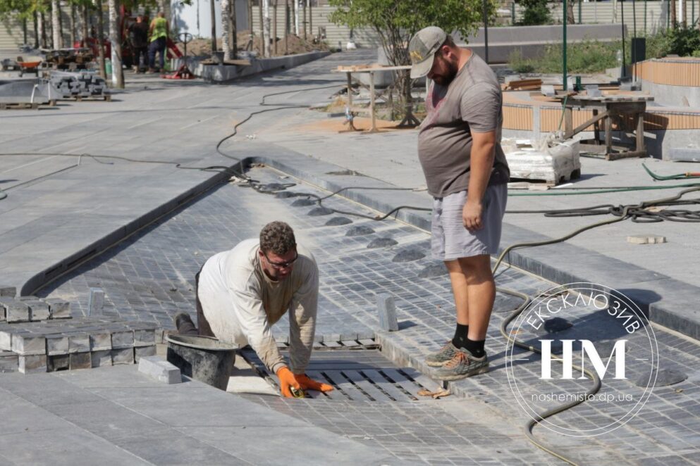 Новости Днепра: Реконструкция Успенской площади в Днепре