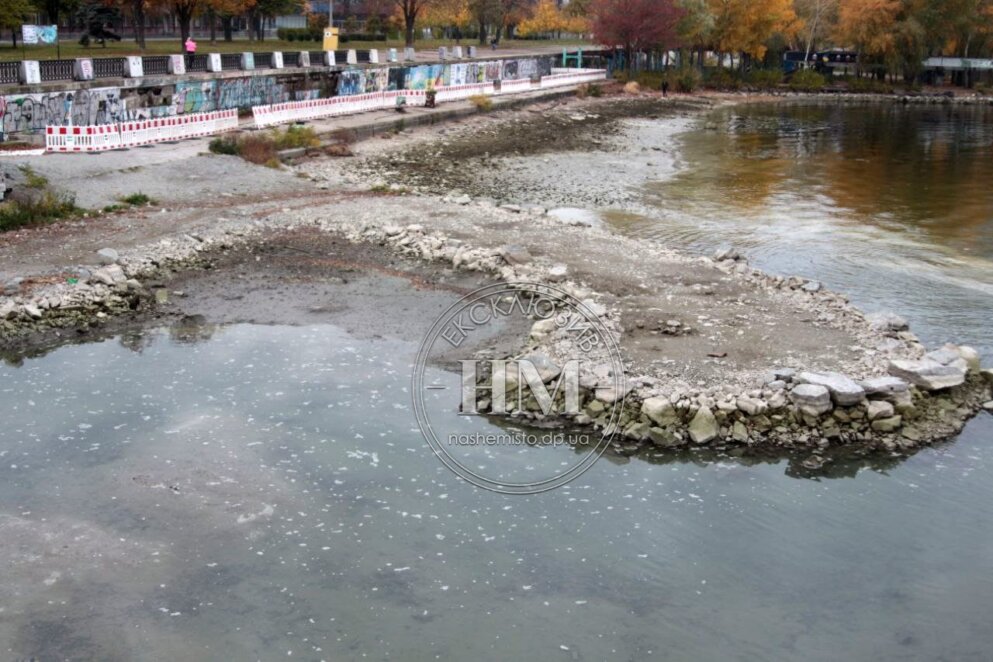 Новини Дніпра: Падіння рівня води - Наше Місто