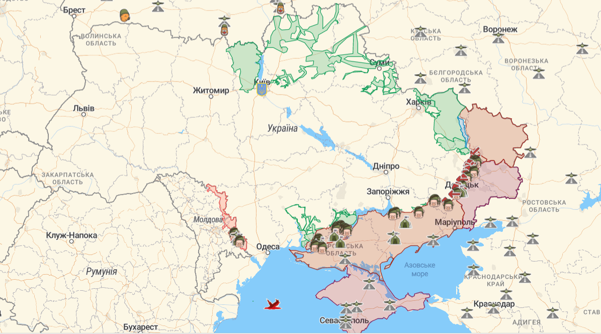 Херсон карта россии