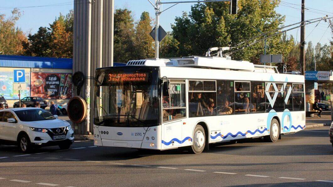 Новини Дніпра: Зміна руху тролейбусів №3 та №15
