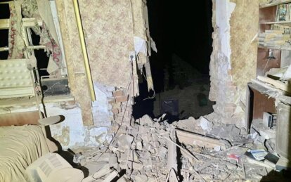 П’ять атак і четверо постраждалих: ніч на Нікопольщині знову пройшла під обстрілами