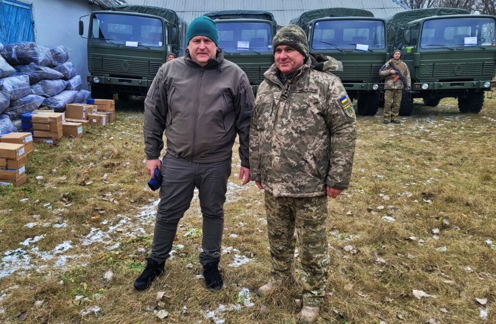 Новини Дніпра: Бйці, які воюють на передовій, подякували місту - Наше Місто