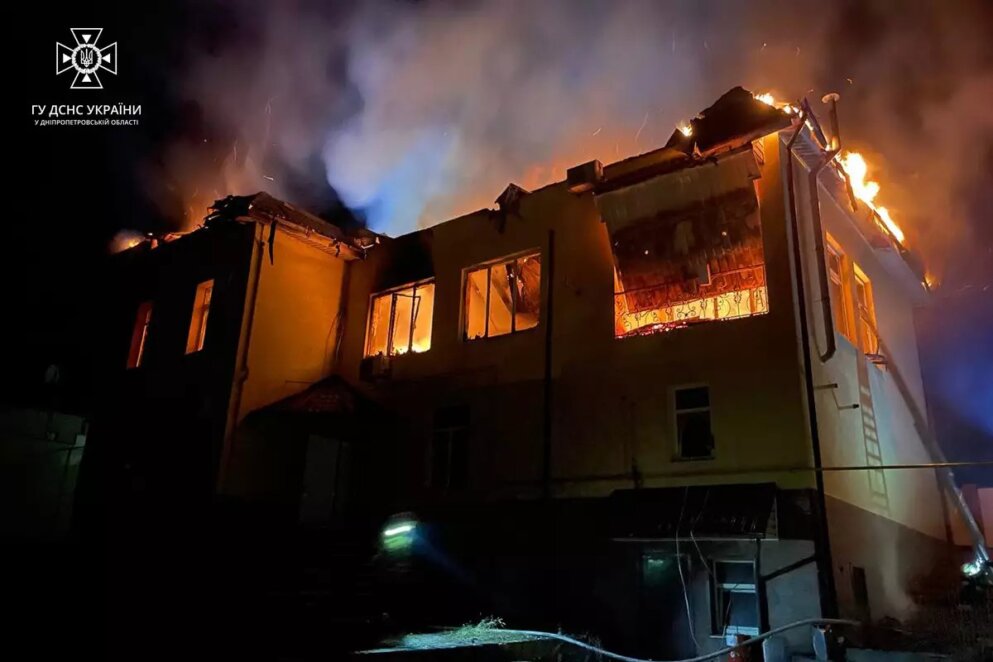 Новини Дніпра: Згорів особняк в Самарському районі