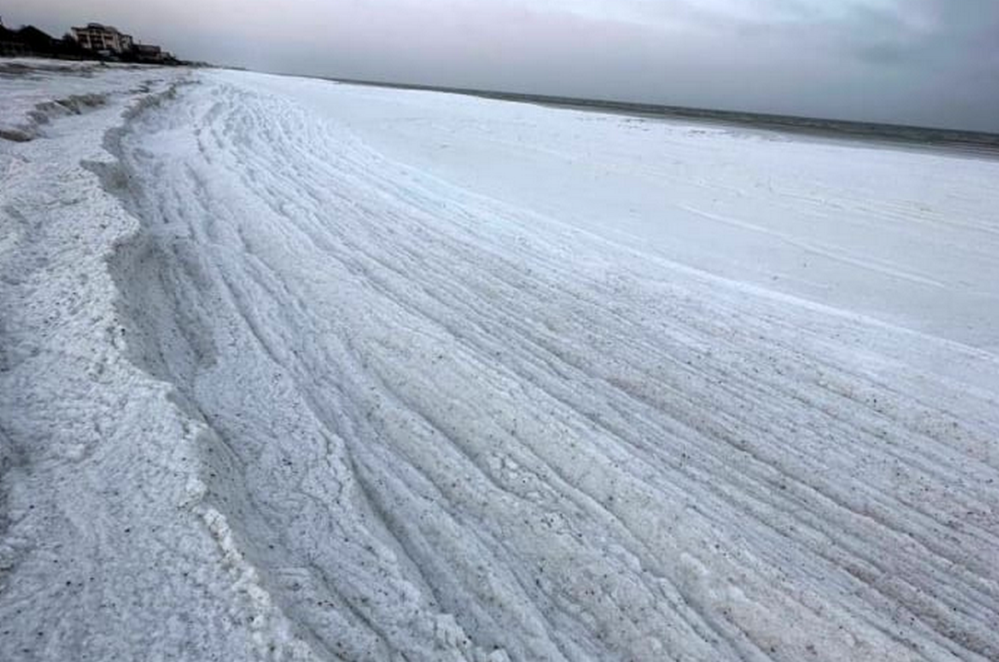 У Кирилівці замерзло Азовське море - Наше Місто