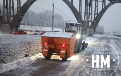 Новини Дніпра: Розчищення доріг від снігу