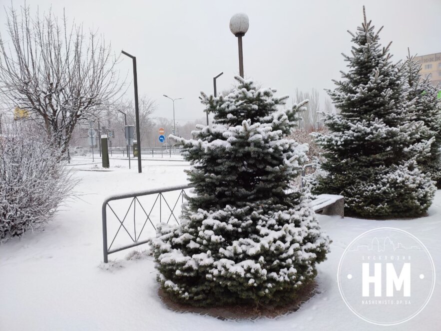 Новини Дніпра: Сніг в Дніпрі 