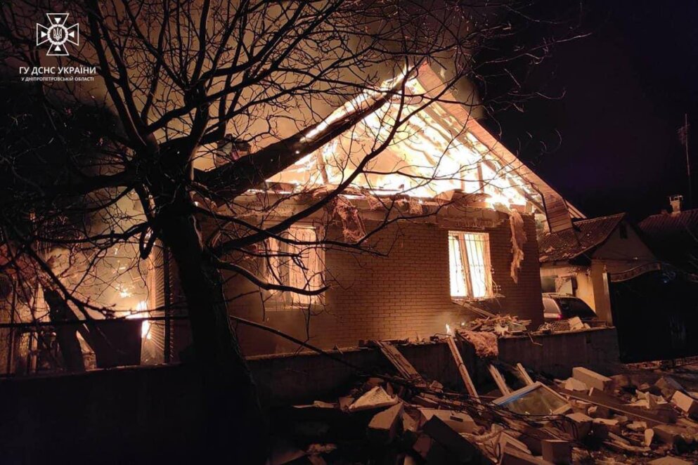 Новини Дніпра: Пожежа в Новокодацькому районі 12 лютого