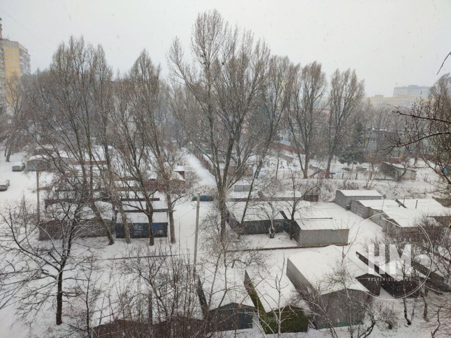  Дніпро накрив сильний снігопад 18 лютого - Наше Місто