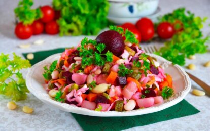 Новини Дніпра: Рецепт вінегрету на сковороді