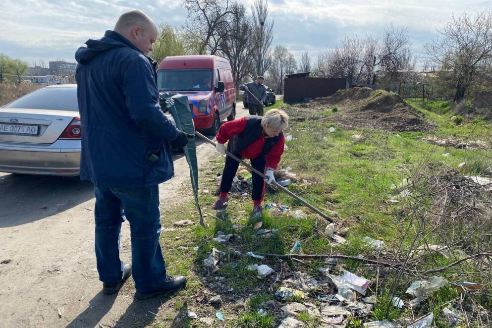 Новини Дніпра:  стихійне звалище озера Куряче - Наше Місто