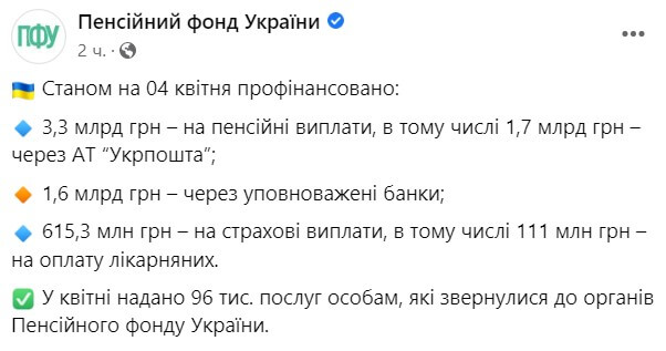 Новини Дніпра: коли виплатять пенсії за квітень - Наше Місто