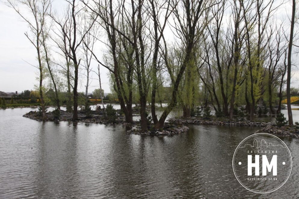 Новини Дніпра: Яхт клуб Січ під час паводку