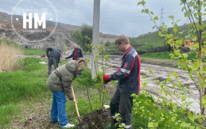 «Дніпро Квітучий»: в Дніпрі продовжують озеленювати полігон побутових відходів «Правобережний»