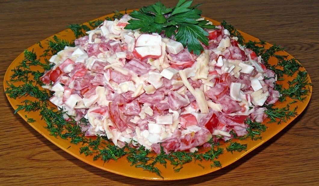 Новини Дніпра: салат з крабових паличок - Наше Місто