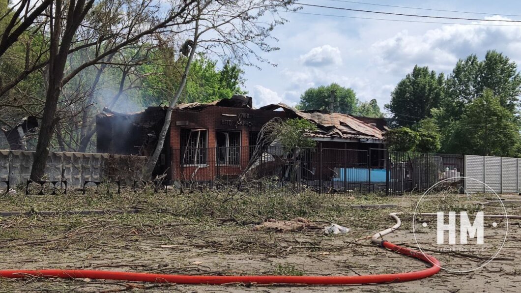 Наслідки атаки по ветклініці - Наше Місто