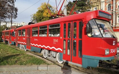 Новини Дніпра: Трамвай 1 Дніпро