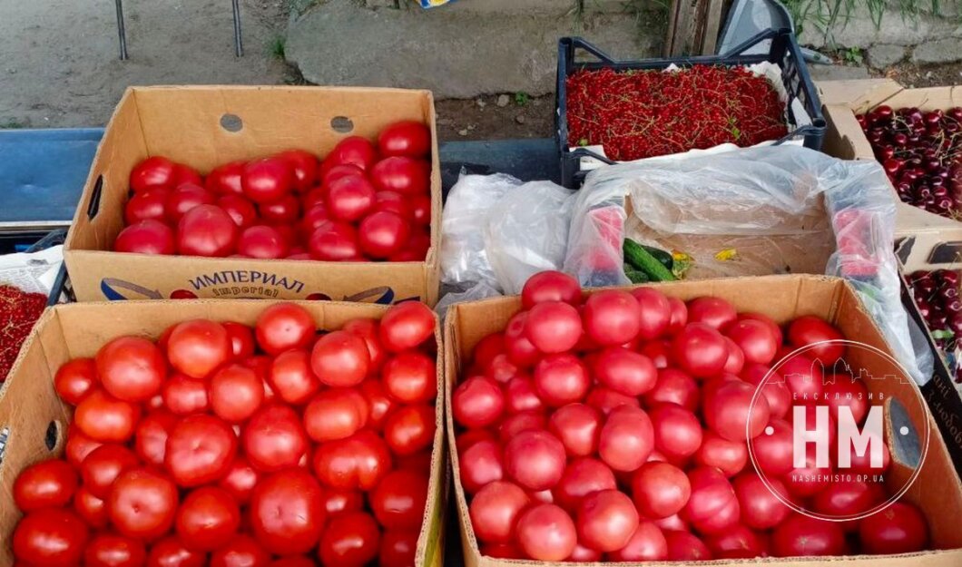 Новини Дніпра: Ціна на помідори у липні
