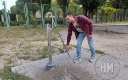 Новини Дніпра: Колонки з технічною водою в Індустріальному районі