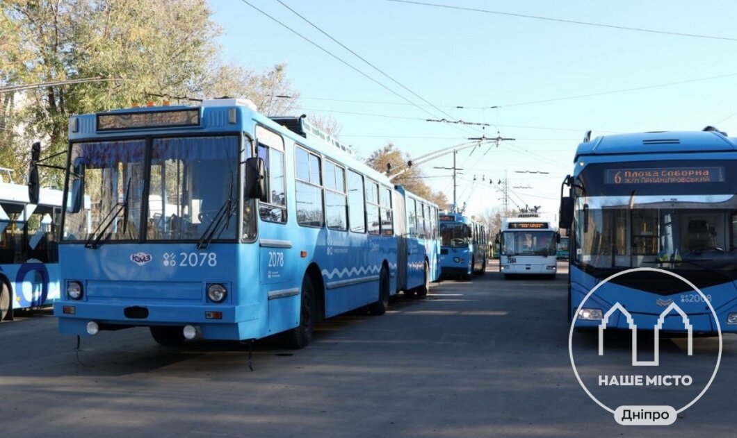 комунальний транспорт Дніпра