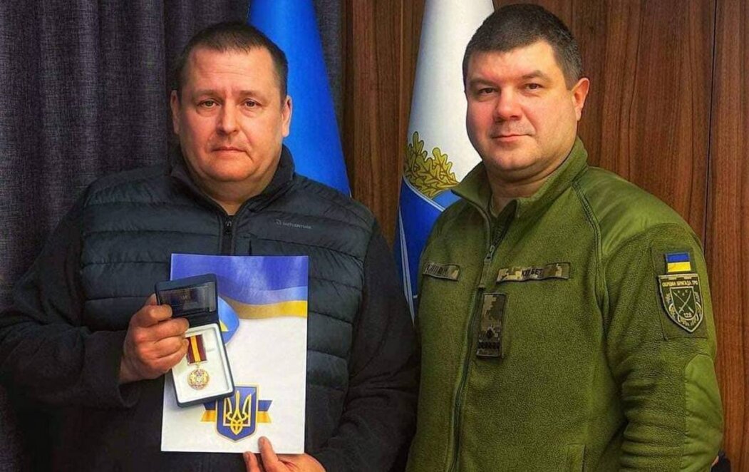 Філатов про медаль від бойових комбатів - Наше Місто