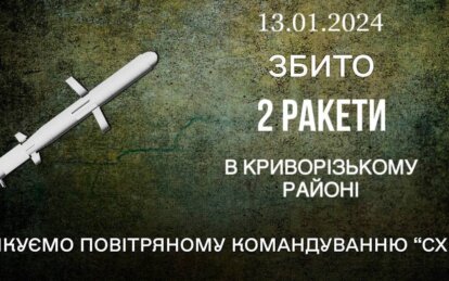 Сили ППО знищили 2 ворожі ракети. Новини Дніпра - Наше Місто