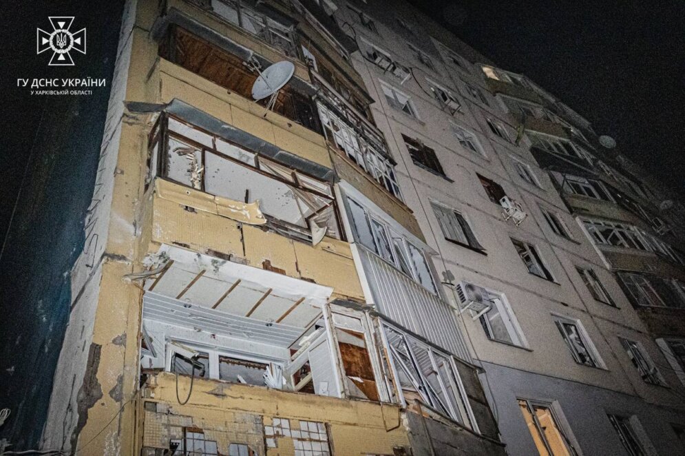 Российские войска ударили «Шахедами» по Харькову: есть пострадавшие