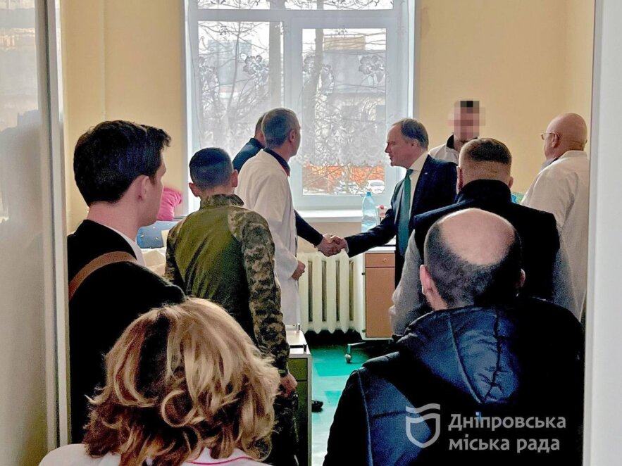Борис Філатов зустрівся із новим послом Великої Британії в Україні Мартіном Гаррісом