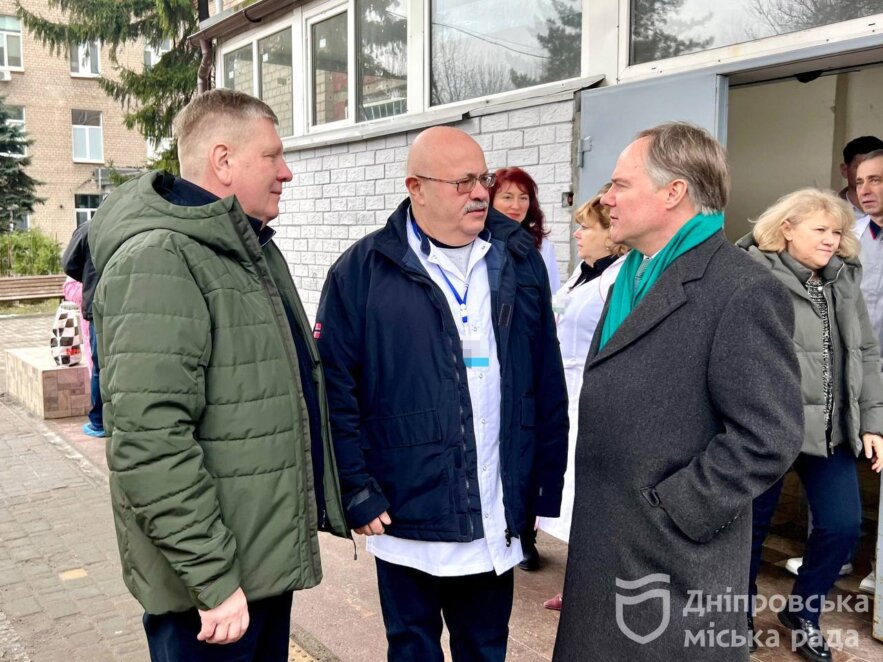 Борис Філатов зустрівся із новим послом Великої Британії в Україні Мартіном Гаррісом
