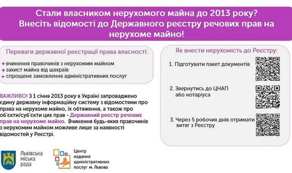 В Украине владельцам квартир и домов нужно срочно подтвердить право собственности