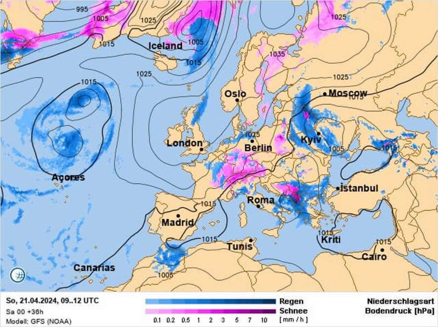 Погода у Дніпрі на 7 днів квітень 2024 - Наше Місто