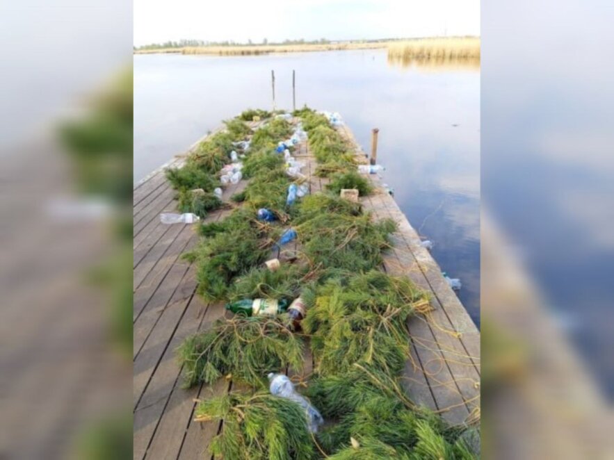 500 штучних гнізд для риб з'явилося на Дніпровському водосховищі