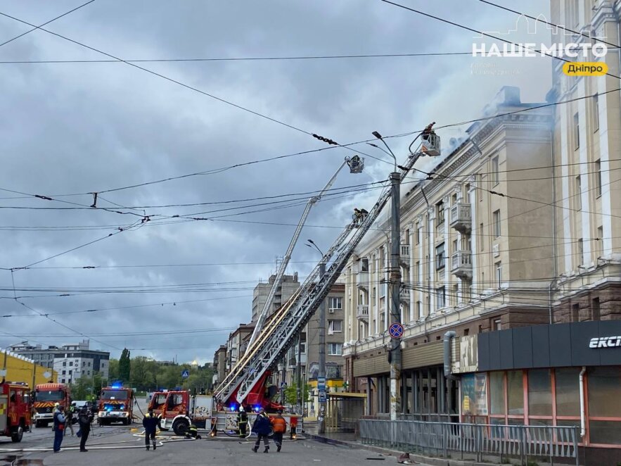 Що відбувається на місці ракетного удару у Дніпрі 19 квітня 2024 - Наше Місто