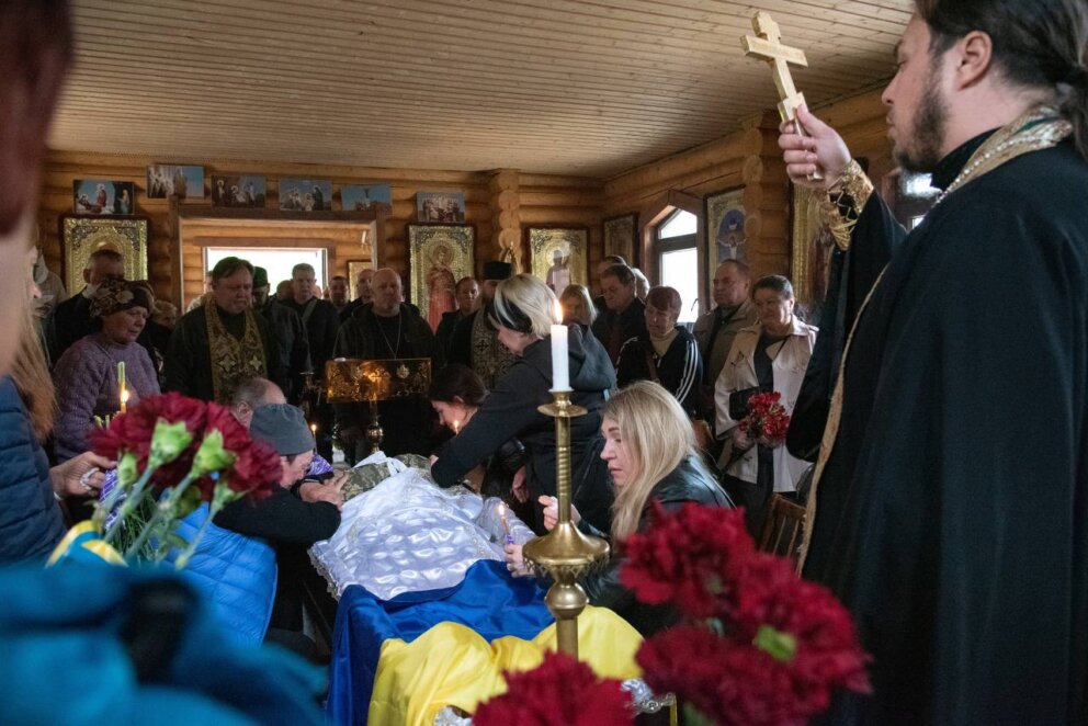 В Нікополі провели в останню путь Андрія Яценка