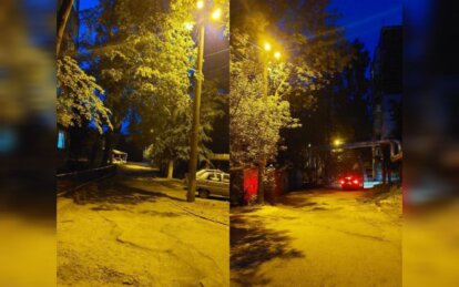 У Дніпрі комунальники активно відновлюють вуличне освітлення