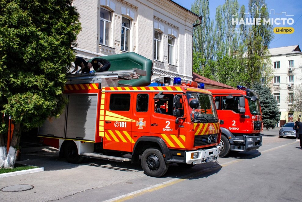 старейшая пожарная часть Днепра