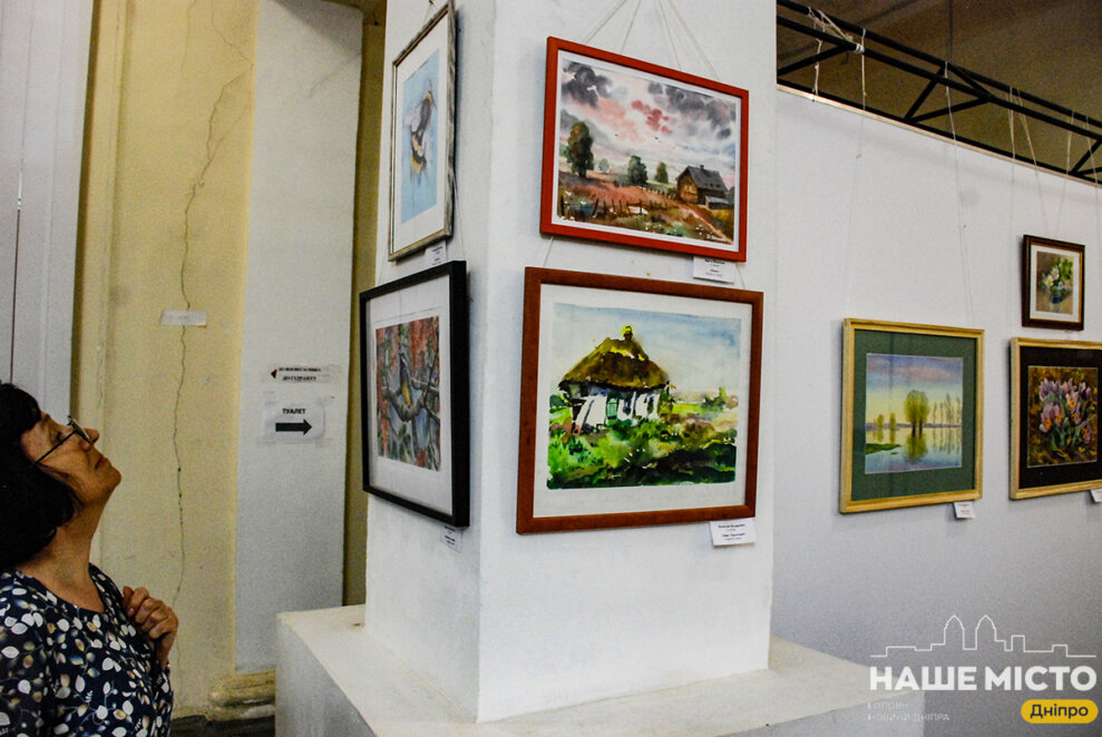 У Дніпрі відкрилась велика всеукраїнська виставка акварелі - Наше Місто