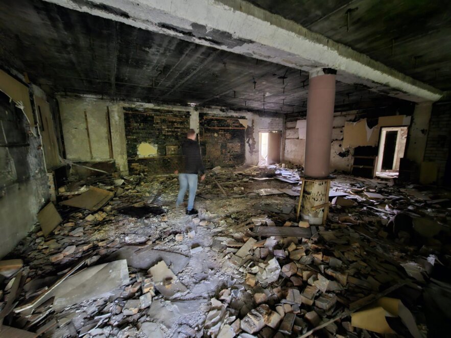 Приїжджали на оздоровлення з усієї країни: як зараз виглядає покинутий санаторій «Дніпровський» 