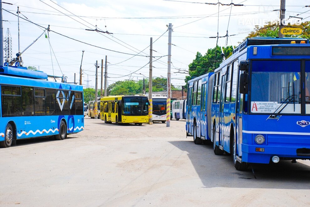 тролейбуси Дніпра