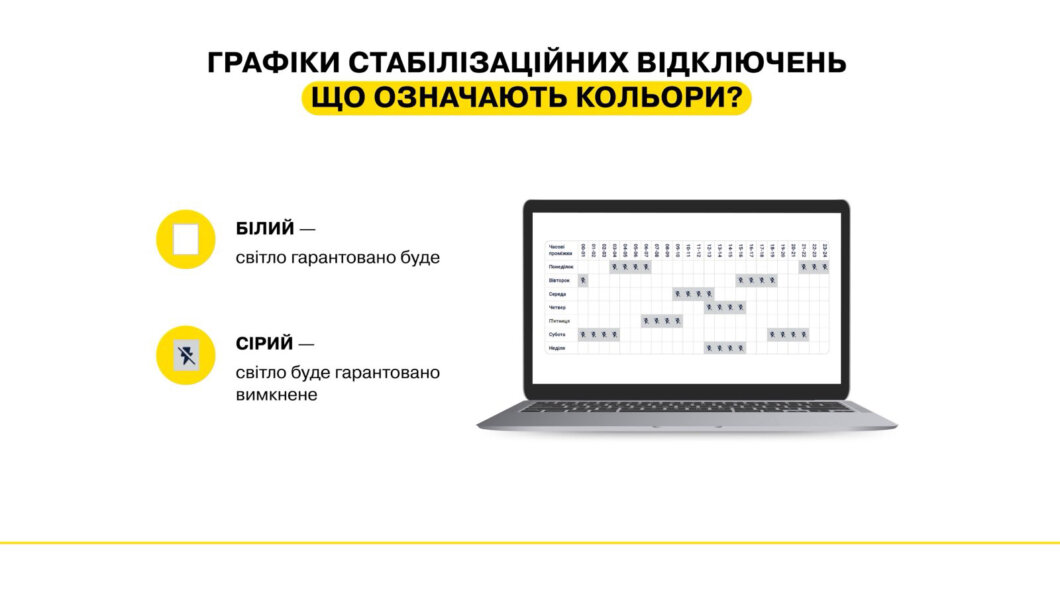 Що потрібно знати про графіки відключень