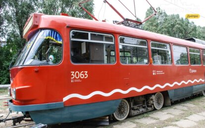Сьогодні у Дніпрі зміниться рух деяких трамвайних маршрутів